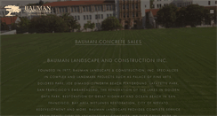 Desktop Screenshot of baumanland.com